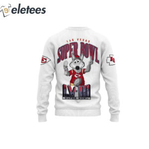 KC Chiefs Las Vegas Super Bowl LVIII 2024 3D Sweatshirt2