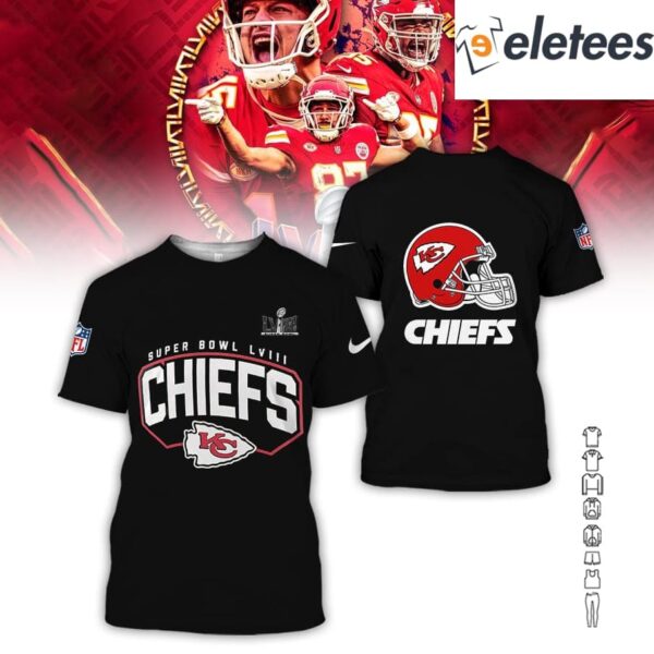 KC Chiefs Super Bowl LVIII Championship All Over Printed Sweatshirt