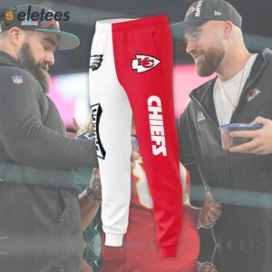 Kelce Brothers Chiefs x Eagles Hoodie