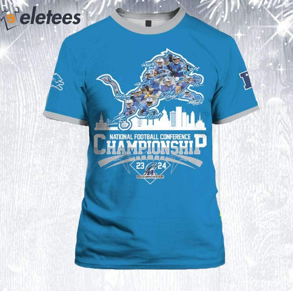 Lions National Football Conference Championship 2023-2024 Shirt