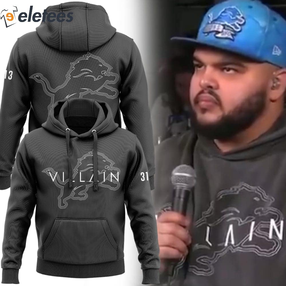 Lions Villain 2024 Hoodie   Lions Villain 2024 Hoodie 1 