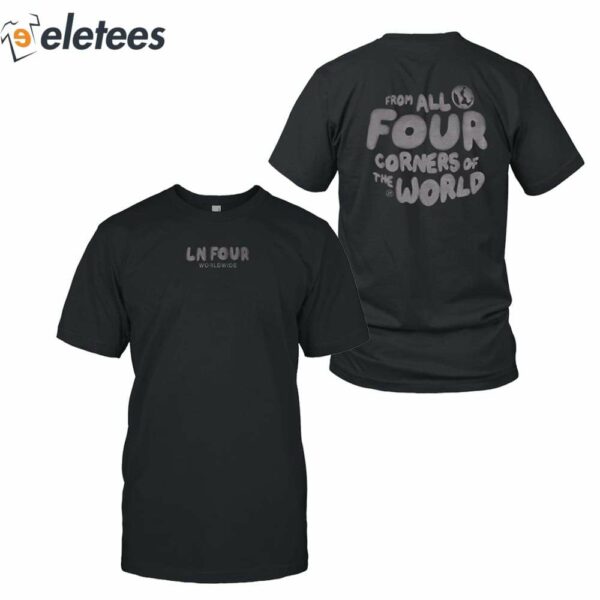 Ln Four Worldwide Globe Shirt