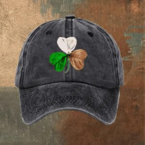 Mens St Patricks Day Printed Baseball Cap