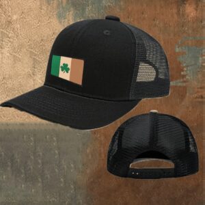 Men’s St. Patrick’s Day Printed Mesh Panel Trucker Hat