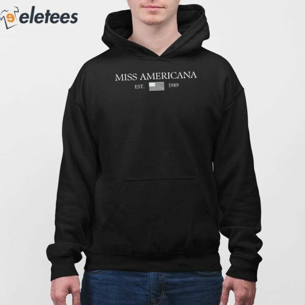 Miss Americana Minimalist Est 1989 Shirt