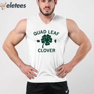 Quad Leaf Clover Funny Shirt 5