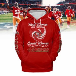 San Francisco 49ers Real Women love football smart Women love the 49ers  shirt - Kingteeshop