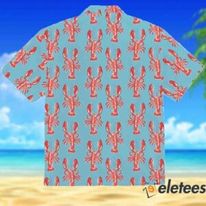 Red Lobster Short Sleeve Hawaiian Shirt 2