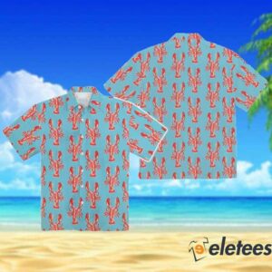 Red Lobster Short Sleeve Hawaiian Shirt 3