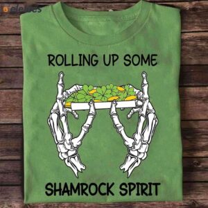 Rolling Up Some Shamrock Spirit St.Patrick's Day Sweatshirt