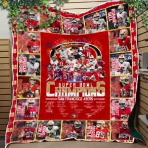 49ers discount quilt blanket