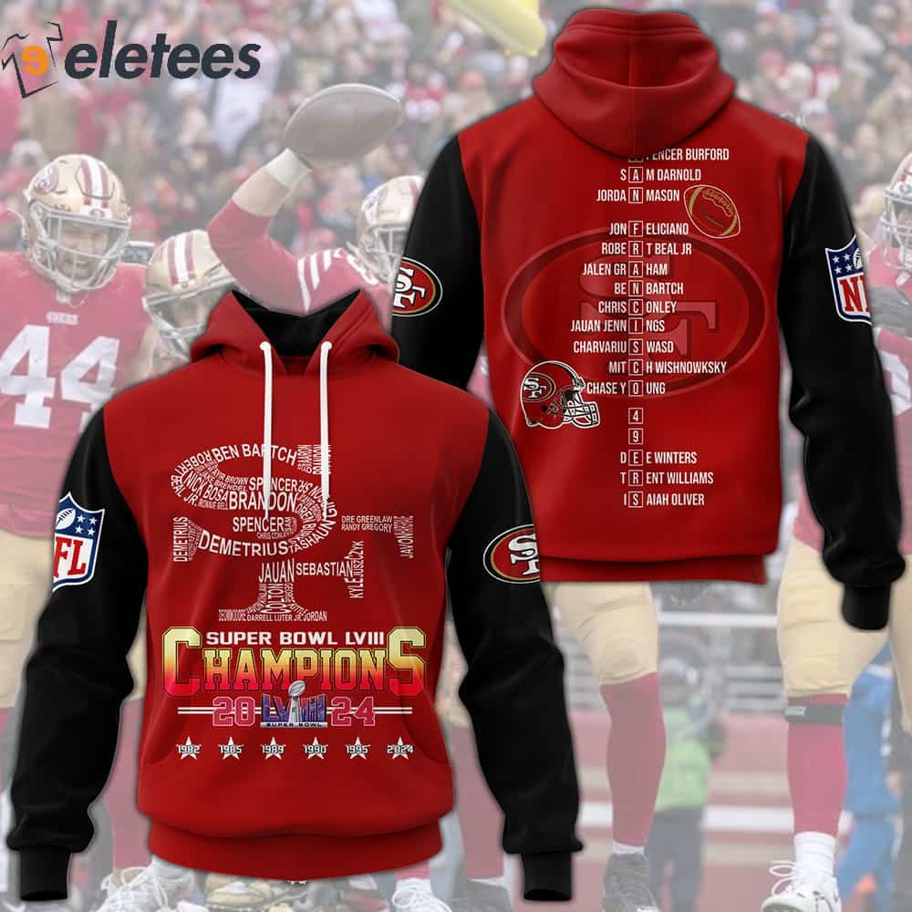 San Francisco 49ers Legends 3D Hoodie, Perfect for Fans and