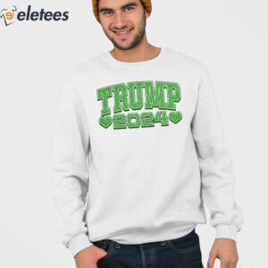 St Patricks Day Themed Trump 2024 Shirt 3