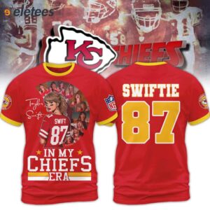 Taylor In My Chiefs Era Swiftie 87 Shirt