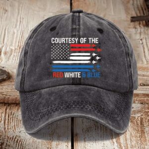 Toby Keith Courtesy of the red white and blue Print Baseball Cap