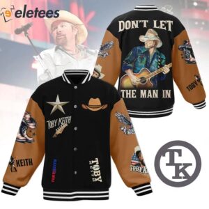 Toby Keith Don’t Let The Old Man In Baseball Jacket