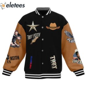 Toby Keith Dont Let The Old Man In Baseball Jacket 2