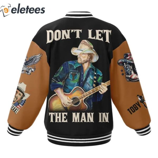 Toby Keith Don’t Let The Old Man In Baseball Jacket