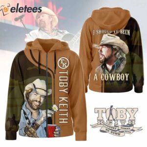 Toby Keith I Should’ve Been A Cowboy 3D Hoodie