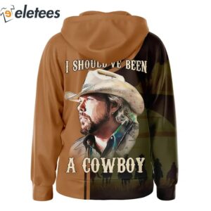 Toby Keith I Shouldve Been A Cowboy 3D Hoodie 3