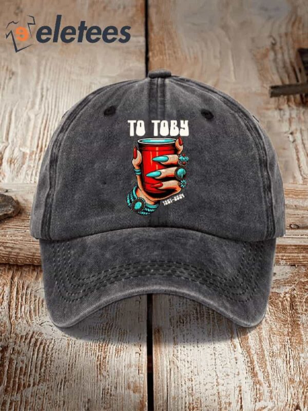 Toby Keith Red Solo Country Music Print Unisex Hat