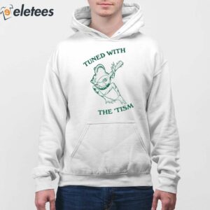 Tuned With The Tism Frog Shirt 4