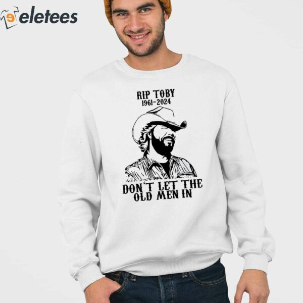 Women’s Rip Toby 1961-2024 Don’t Let The Old Man In Printed Sweatshirt