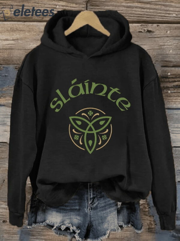 Women’s St. Patrick’s Day Health Casual Hoodie