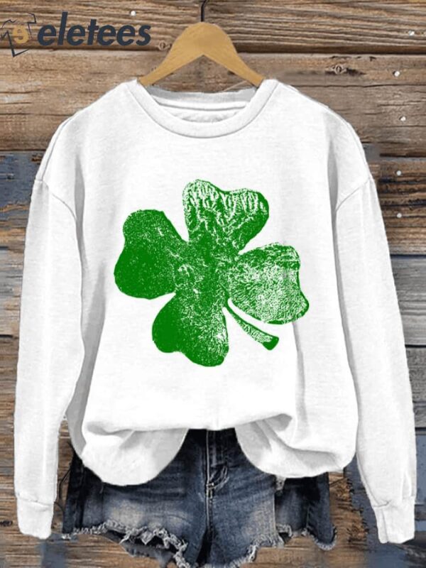 Women’s St. Patrick’s Day Long Sleeve Sweatshirt