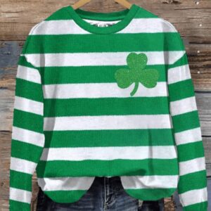 Women’s St. Patrick’s Day Printed Sweater