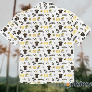 2024 Padres 619 Aloha Shirt Giveaway