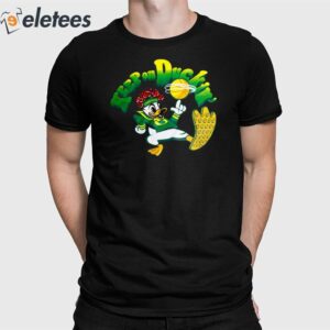 24 Mascot Spinning Ball & Keep On Duckin’ Shirt
