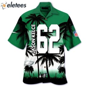 A Legendary Career Jason Kelce Philadelphia Eagles Hawaiian Shirt1