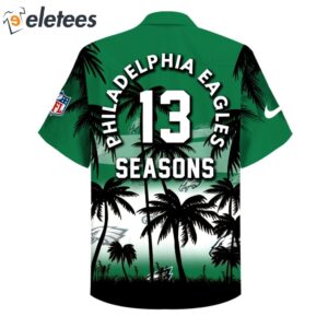 A Legendary Career Jason Kelce Philadelphia Eagles Hawaiian Shirt2