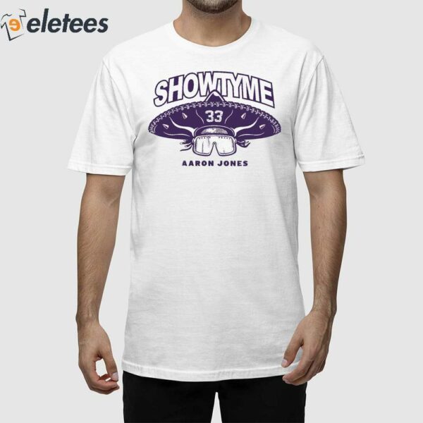 Aaron Jones Showtyme Minnesota Shirt