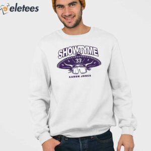 Aaron Jones Showtyme Minnesota Shirt 3