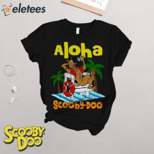 Aloha Scooby Doo Pajamas Set1