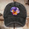 Alzheimer’s Purple Floral Hat