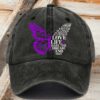 Alzheimer’s disease Faith Print Baseball Cap