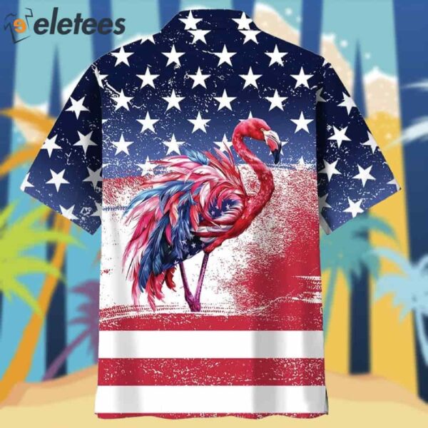 American Flamingo Hawaiian Shirt