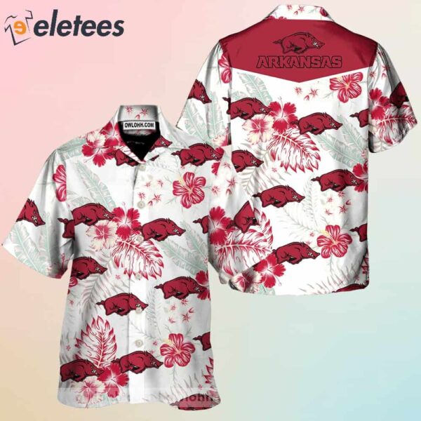 Arkansas All Over Print 3D Hawaiian Shirt