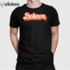 Athlete Logos Believe Funny Shirt