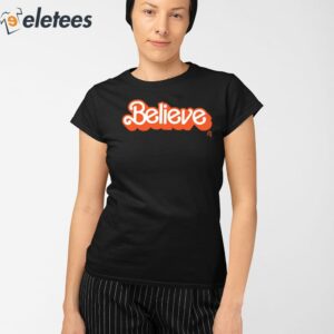 Athlete Logos Believe Funny Shirt 2