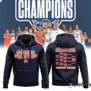 Auburn 2024 SEC Mens Basketball Champions Shirt1