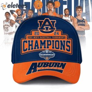Auburn Basketball SEC Champions 2024 Cap