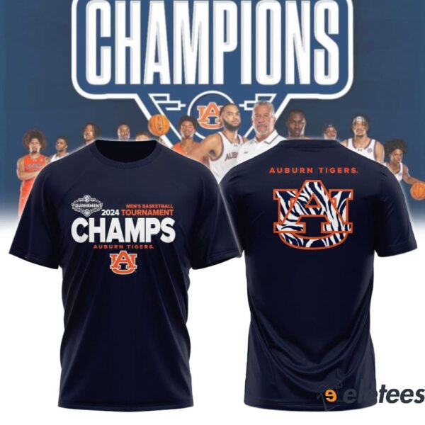 Auburn Men’s Basketball 2024 SEC Champions Shirt