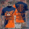 Auburn SEC Men’s Basketball Tournament Champions 2024 3D Shirt
