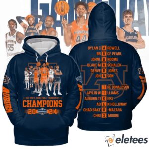 Auburn SEC Mens Basketball Tournamet Champions 2024 Shirt2