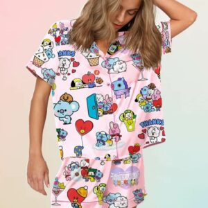 BTS BT21 Cute Pajama Set1