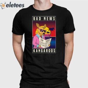 Bad News Kangaroo Bnk Retro Shirt